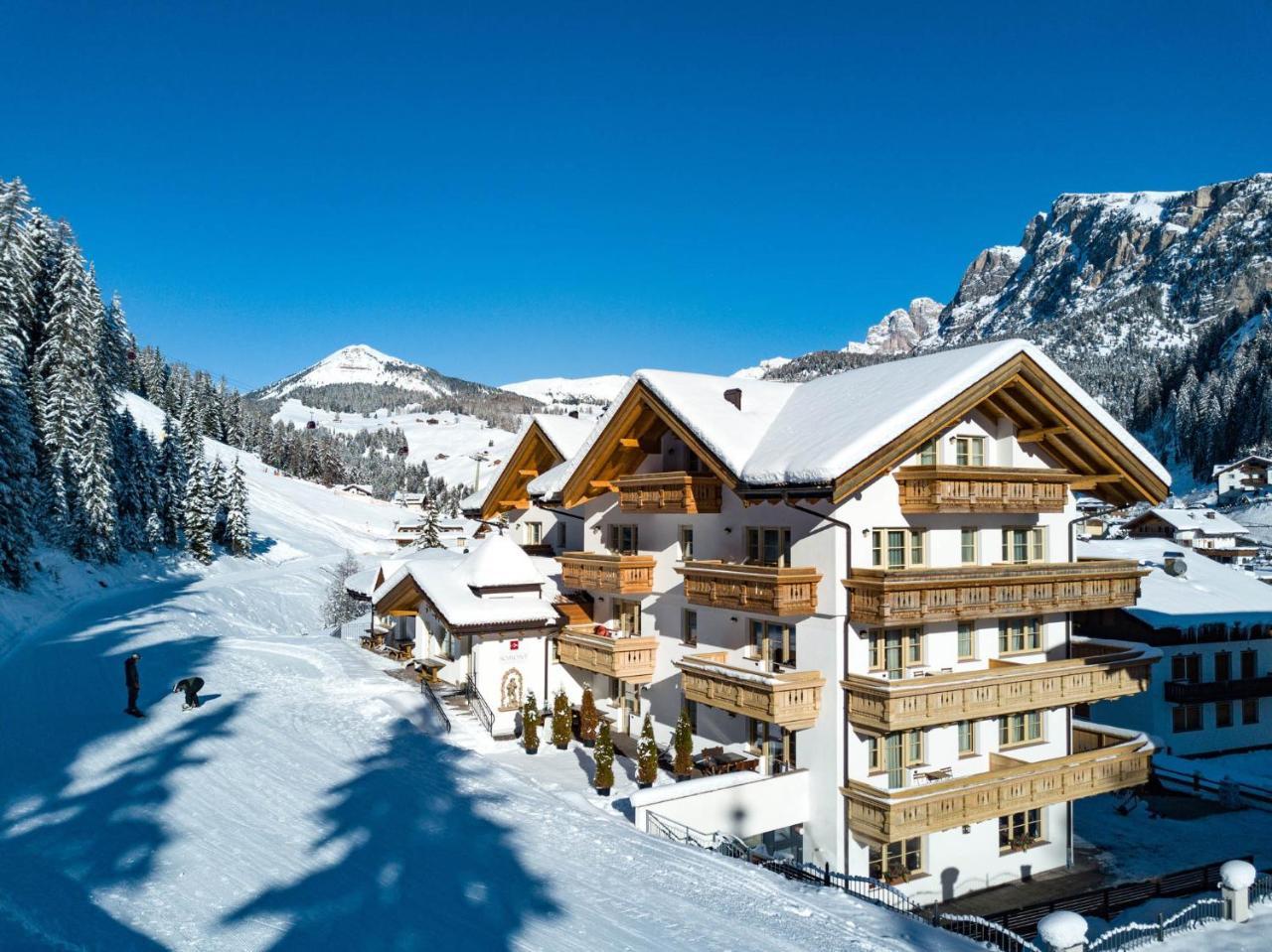 Hotel Somont Selva di Val Gardena Esterno foto